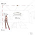 Подвесная люстра Loft IT Mondrian 10408/1000