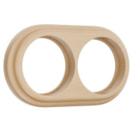 Рамка на 2 поста Werkel светлый бук W0025224 4690389166556 Рамка на 2 поста Werkel светлый бук W0025224 4690389166556