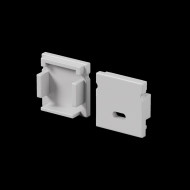 Комплект заглушек для профиля 20×20 2шт Maytoni Led Strip ALM-2020-EC 642072