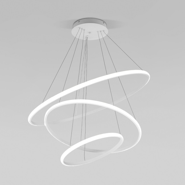 Подвесная люстра Eurosvet Collars 90264/3 белый Подвесная люстра Eurosvet Collars 90264/3 белый