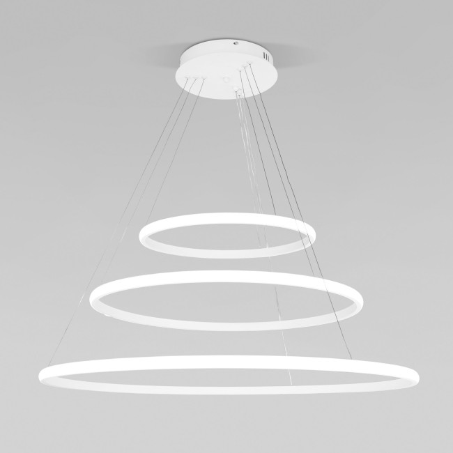 Подвесная люстра Eurosvet Collars 90264/3 белый Подвесная люстра Eurosvet Collars 90264/3 белый