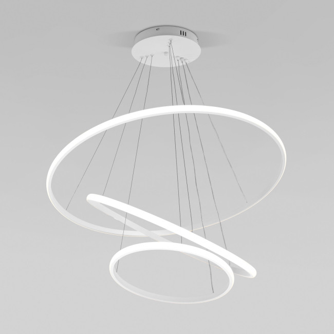 Подвесная люстра Eurosvet Collars 90264/3 белый Подвесная люстра Eurosvet Collars 90264/3 белый