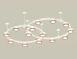 Комплект подвесного светильника Ambrella Light Techno Ring XR92211160 (A9221, A9226, C9241, C9236, N8126)