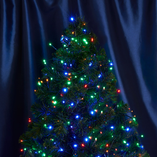 Светодиодная гирлянда Feron CL10 230В 60Вт мультиколор 20м IP20 48182 Светодиодная гирлянда Feron CL10 230В 60Вт мультиколор 20м IP20 48182