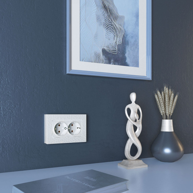 Рамка Werkel Hammer белый 4690389163593