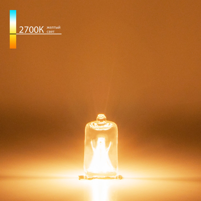 Лампа галогенная Elektrostandard G9 50W прозрачная 4607138146967 Лампа галогенная Elektrostandard G9 50W прозрачная 4607138146967