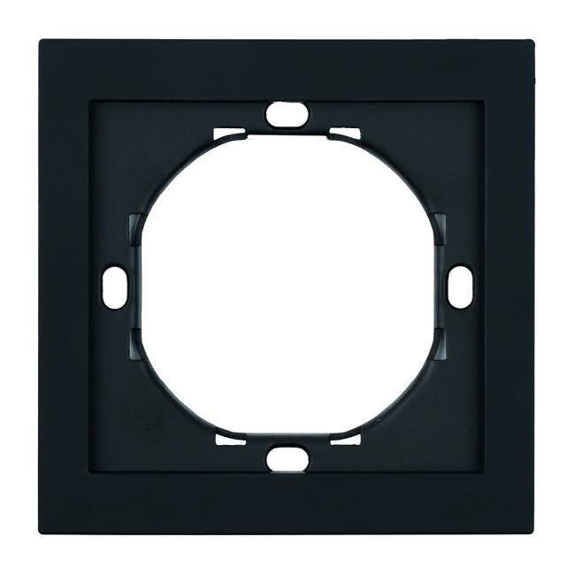 Рамка 1-местная Stekker Мия PFR00-3001-05 черный бархат 50461