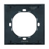 Рамка 1-местная Stekker Мия PFR00-3001-05 черный бархат 50461