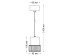 Подвесной светильник Italline IT014-0203 dark silver Подвесной светильник Italline IT014-0203 dark silver
