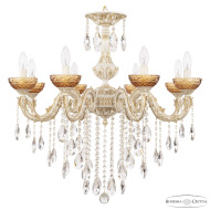 Подвесная люстра Bohemia Ivele Crystal AL79101/8/250 B WMG P Amber/M-1F Подвесная люстра Bohemia Ivele Crystal AL79101/8/250 B WMG P Amber/M-1F