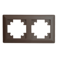 Рамка двухместная Stekker PFR00-7002-04 Катрин 39818 Рамка двухместная Stekker PFR00-7002-04 Катрин 39818