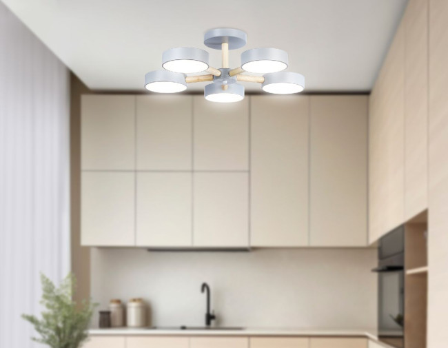 Люстра на штанге Ambrella Light Comfort LineTech FL4826 Люстра на штанге Ambrella Light Comfort LineTech FL4826