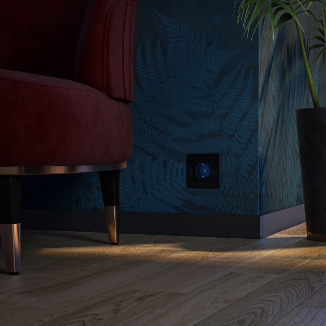 Розетка с подсветкой Werkel 4690389171727 W1171408