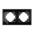 Рамка на 2 поста из натурального дерева Arlight FRM-XSILO-WD-2-NL 050871 Рамка на 2 поста из натурального дерева Arlight FRM-XSILO-WD-2-NL 050871