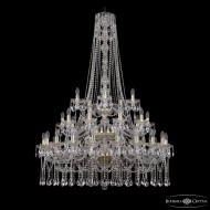 Подвесная люстра Bohemia Ivele Crystal 1413/20+10+5/400/h-158/3d G