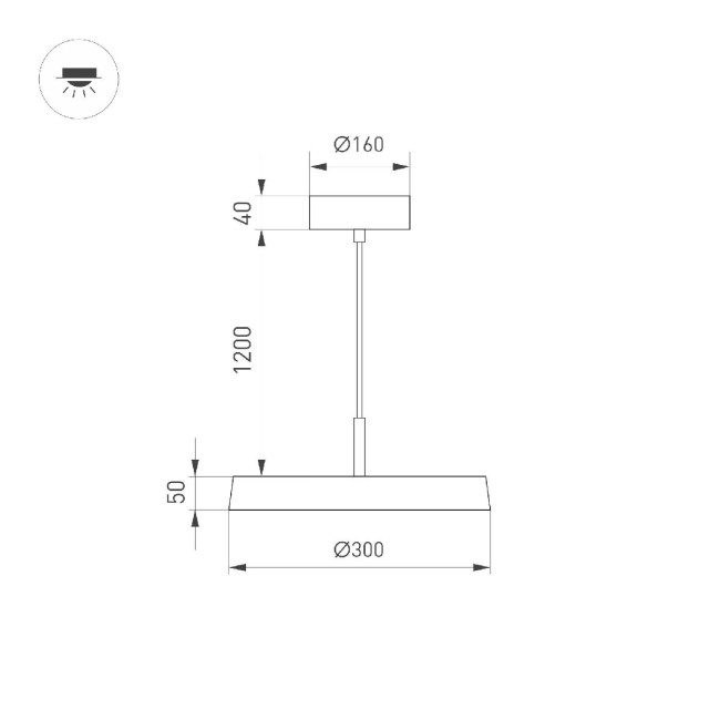 Подвесной светильник Arlight SP-ELEGANT-R300-17W Warm3000 (WH, 120 deg, 230V) 033914(1) Подвесной светильник Arlight SP-ELEGANT-R300-17W Warm3000 (WH, 120 deg, 230V) 033914(1)