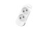 Колодка 2вх с защитными шторками ELBI Myra 527-010200-200 Колодка 2вх с защитными шторками ELBI Myra 527-010200-200