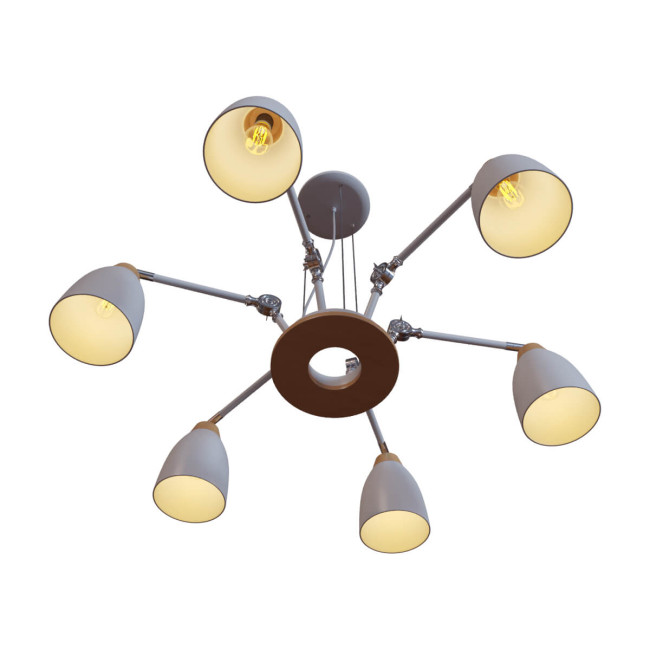 Подвесная люстра LOFT IT Watchman Loft4402/6Wh Подвесная люстра LOFT IT Watchman Loft4402/6Wh