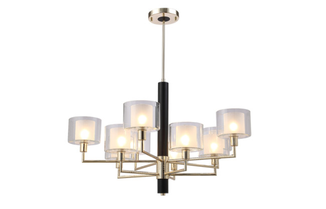 Люстра на штанге Crystal Lux MAESTRO SP-PL5+5 GOLD Люстра на штанге Crystal Lux MAESTRO SP-PL5+5 GOLD