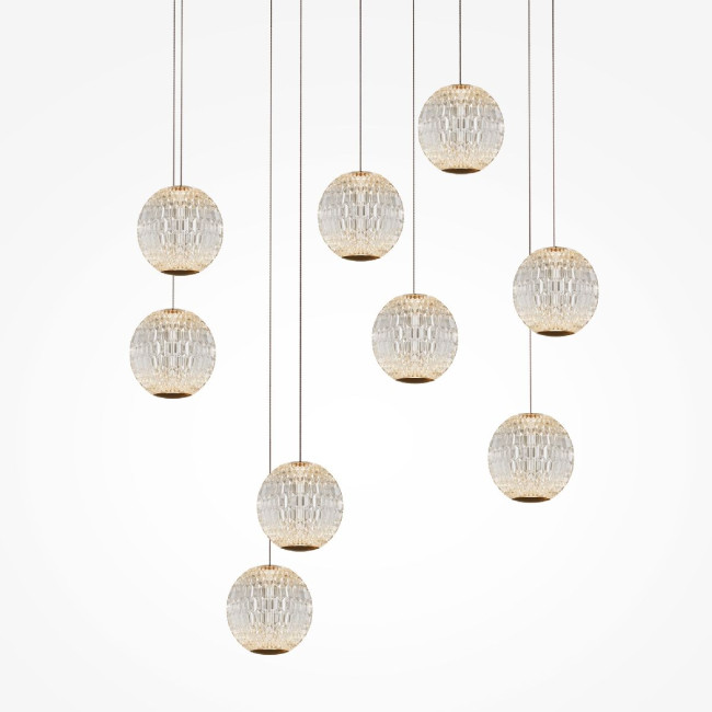 Каскадная люстра Maytoni Sapphire MOD293PL-L56BS3K Каскадная люстра Maytoni Sapphire MOD293PL-L56BS3K