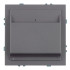 Выключатель карточный Stekker Эмили RSW40-5114-10 платиново-серый, soft touch 50699