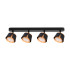 Спот Arte Lamp Amaks A8028PL-4BK Спот Arte Lamp Amaks A8028PL-4BK