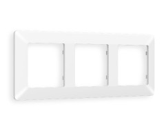 Рамка трехместная Ambrella Volt Line AF110123