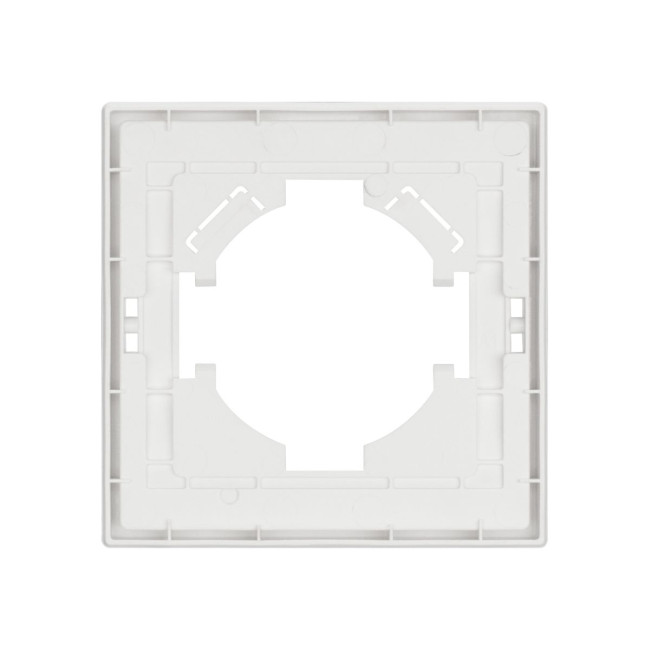 Рамка пластиковая на 1 пост Arlight FRM-TENDO-SFPL-1-WH 054645 Рамка пластиковая на 1 пост Arlight FRM-TENDO-SFPL-1-WH 054645