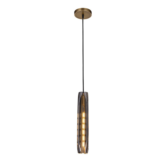 Подвесной светильник MT8851-1H bronze/clear Подвесной светильник MT8851-1H bronze/clear
