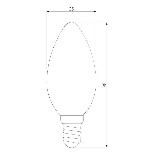 Лампа светодиодная филаментная Elektrostandard BLE1427 E14 9W 4200K матовая 4690389151262 Лампа светодиодная филаментная Elektrostandard BLE1427 E14 9W 4200K матовая 4690389151262