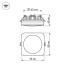 Встраиваемый светильник Arlight LTD-80x80SOL-5W Day White 4000K 017633