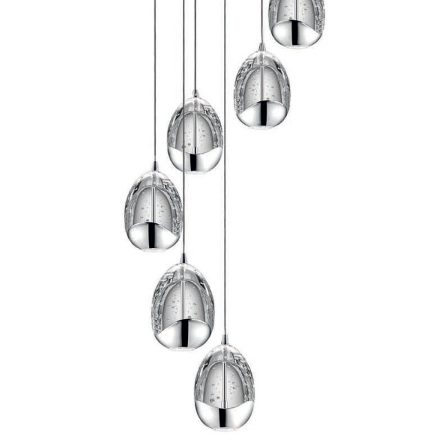 Подвесная люстра DeLight Collection Terrene MD13003023-7A chrome Подвесная люстра DeLight Collection Terrene MD13003023-7A chrome