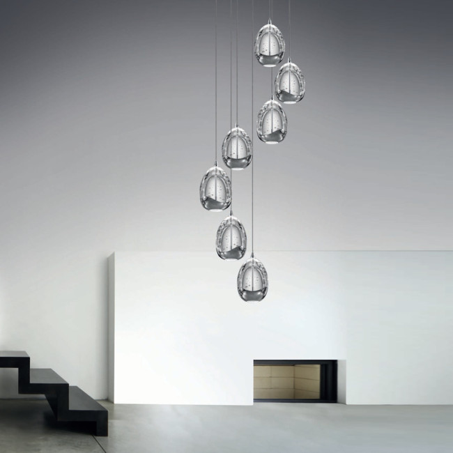 Подвесная люстра DeLight Collection Terrene MD13003023-7A chrome Подвесная люстра DeLight Collection Terrene MD13003023-7A chrome