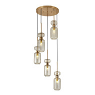Каскадная люстра Escada Gloss 1141/5S Beige Каскадная люстра Escada Gloss 1141/5S Beige