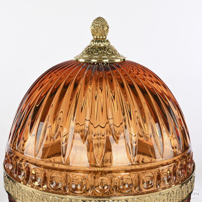 Настольная лампа Bohemia Ivele Crystal 5680L/22 G Amber/M-1G Настольная лампа Bohemia Ivele Crystal 5680L/22 G Amber/M-1G