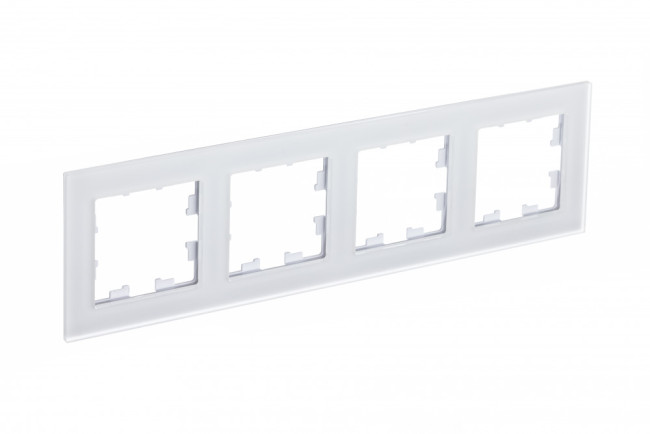Рамка 4-ая Systeme Electric AtlasDesign Nature Матовое стекло белый ATN330104 Рамка 4-ая Systeme Electric AtlasDesign Nature Матовое стекло белый ATN330104