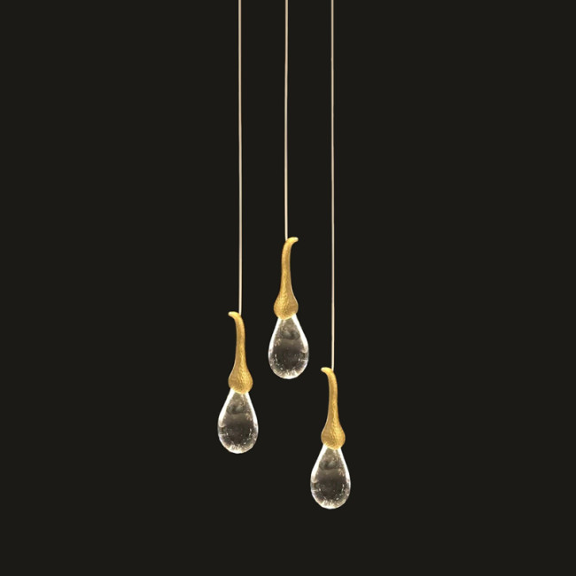 Подвесной светильник Delight Collection Seed OMG07287-3 gold Подвесной светильник Delight Collection Seed OMG07287-3 gold