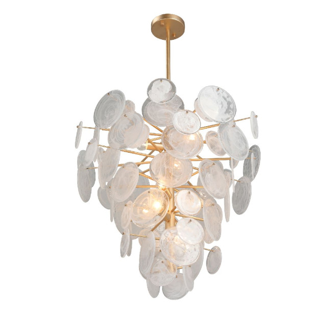 Люстра на штанге Vitaluce V5802-8/8PL Люстра на штанге Vitaluce V5802-8/8PL