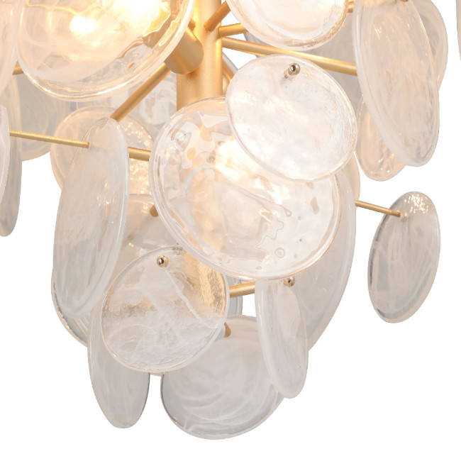 Люстра на штанге Vitaluce V5802-8/8PL Люстра на штанге Vitaluce V5802-8/8PL