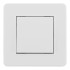 Выключатель одноклавишный Arte Milano SET16-1-30-1 white