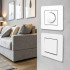 Выключатель одноклавишный Arte Milano SET16-1-30-1 white