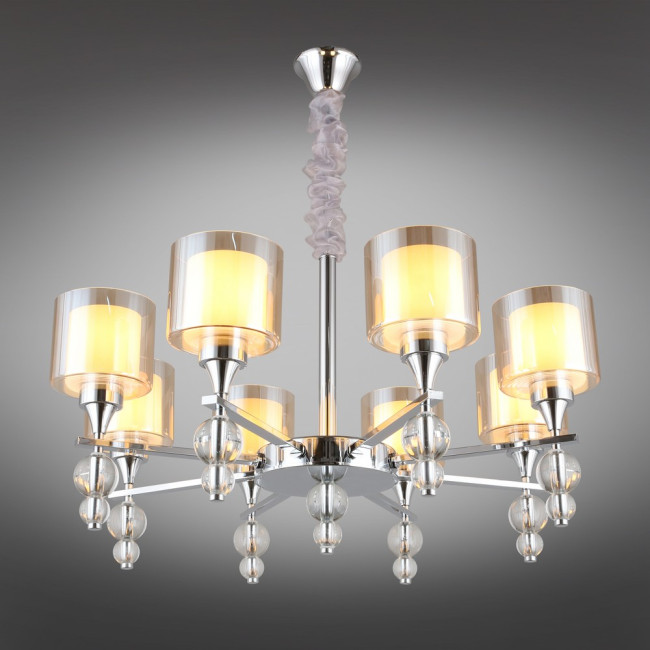 Подвесная люстра Omnilux Aprica OML-70803-08 Подвесная люстра Omnilux Aprica OML-70803-08