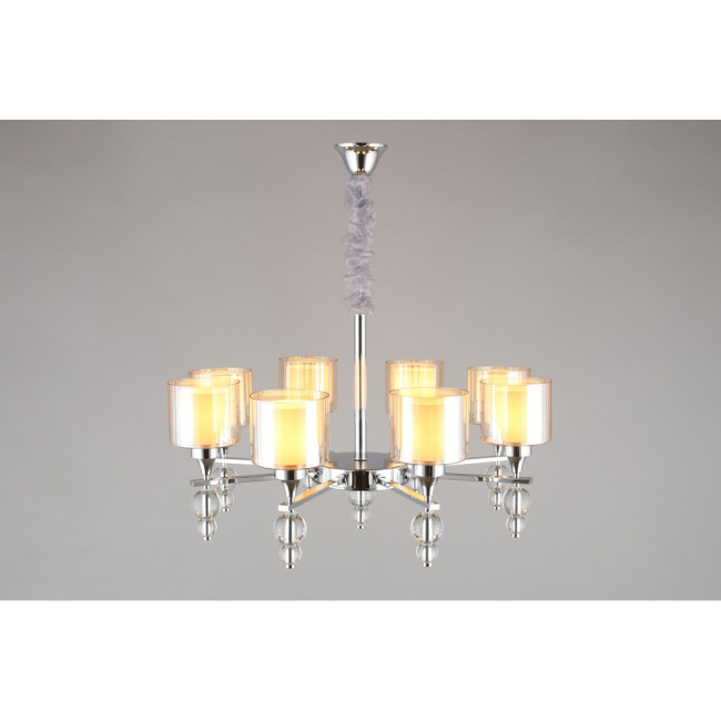 Подвесная люстра Omnilux Aprica OML-70803-08 Подвесная люстра Omnilux Aprica OML-70803-08