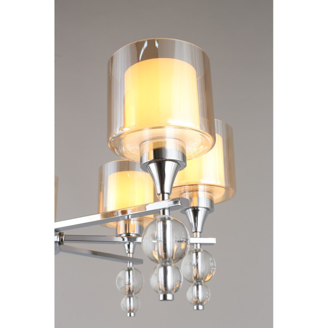 Подвесная люстра Omnilux Aprica OML-70803-08 Подвесная люстра Omnilux Aprica OML-70803-08