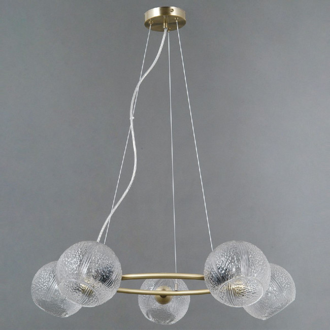 Подвесная люстра Illumico IL0728-5PSQ-24 AB ARIES