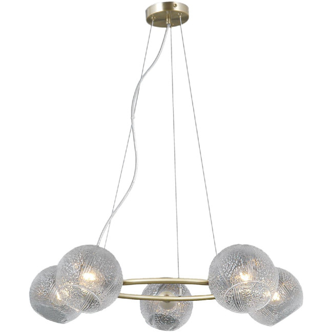 Подвесная люстра Illumico IL0728-5PSQ-24 AB ARIES