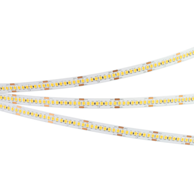 Светодиодная лента Arlight RT-A240-10mm 24V Warm2700 (22 W/m, IP20, 2835, 5m) 038746
