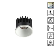Светодиодный модуль с переключ. цв. температуры и мощности Novotech Diod Mod IP20 LED 6/8/10W 180-265V 2700К\3200К\4000К 359817 Светодиодный модуль с переключ. цв. температуры и мощности Novotech Diod Mod IP20 LED 6/8/10W 180-265V 2700К\3200К\4000К 359817