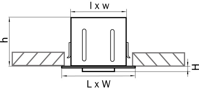 Встраиваемый светильник Lightstar Cardano 16 214018 Встраиваемый светильник Lightstar Cardano 16 214018