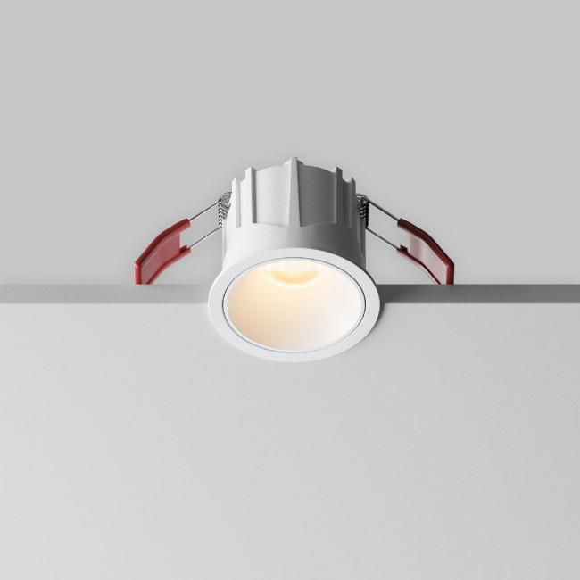 Встраиваемый светильник Maytoni Alfa LED DL043-01-10W2.7K-RD-W Встраиваемый светильник Maytoni Alfa LED DL043-01-10W2.7K-RD-W